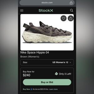 Nike Space Hippie 04 | UNISEX | m 8.5 / w 10